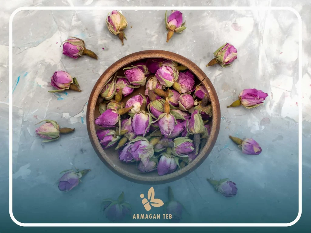 خواص گل محمدی خشک